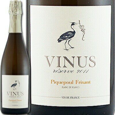 ヴィニウス・リザーヴ・ピクプール・フリザンテ【フランス】【白スパークリングワイン】【750ml】【ライトボディ】【辛口】 tokyo-wg-10019581 東京ワインガーデン パッケージ画像