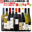 【マラソン限定全品10%OFFクーポン+P10】【送料無料】端数在庫一掃!ちょっと贅沢なワインばかり!赤白9本セット!