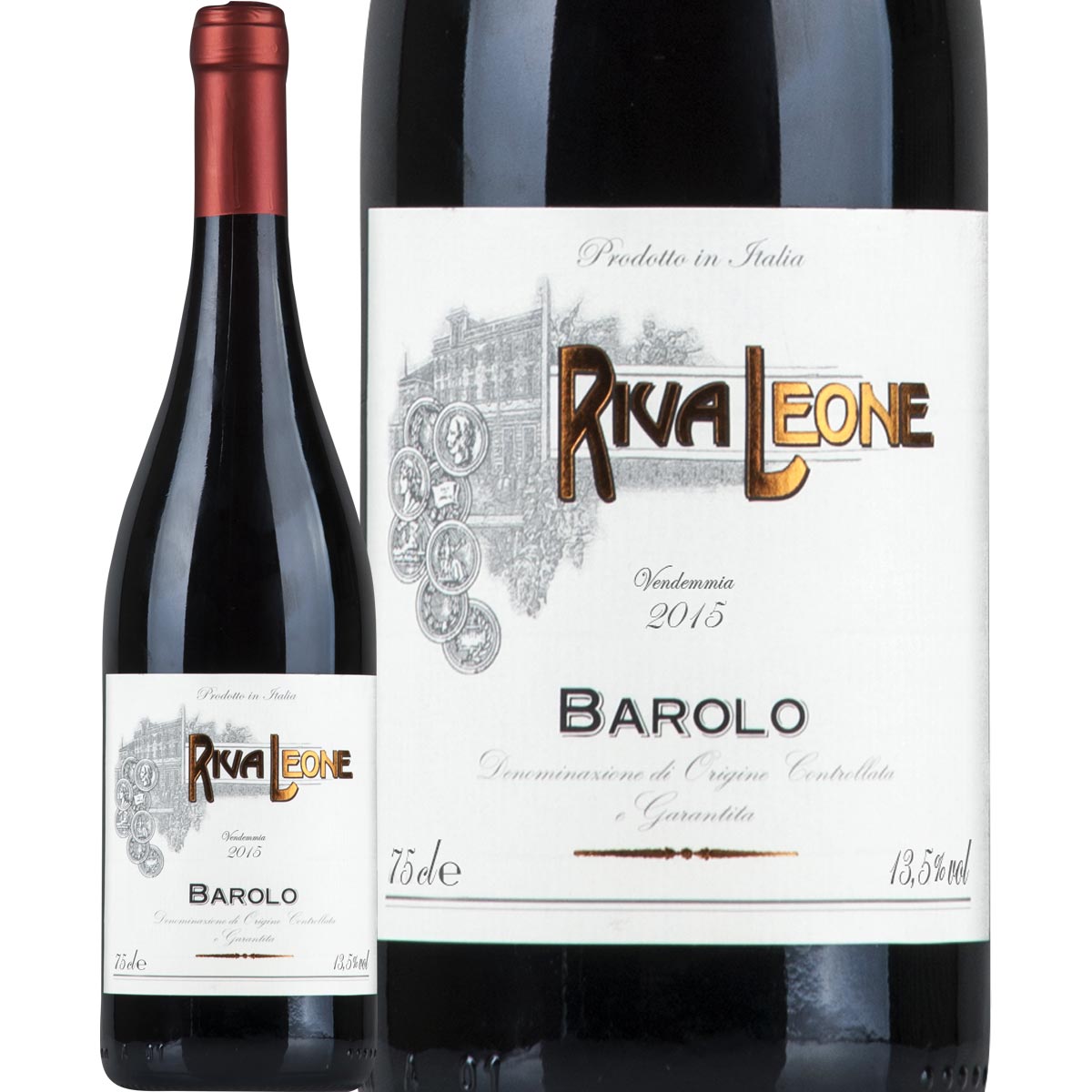 リヴァ・レオーネ・バローロ 2015【イタリア】【ピエモンテ】【バローロ】【DOCG】【赤ワイン】【750ml】Riva Leone Barolo