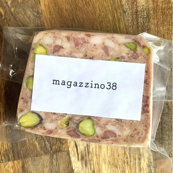 無添加手作り手切り能登豚のパテドカンパーニュmagazzino38(マガジーノ38)特製<国産>【120g】【冷蔵品】