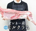 【冷凍】ラム肉　乳飲み仔羊　半身　ミルクラム　アニョー・ド・レ　＜フランス　ピレネー産＞　【約2.5-3.5kg】【送料無料】