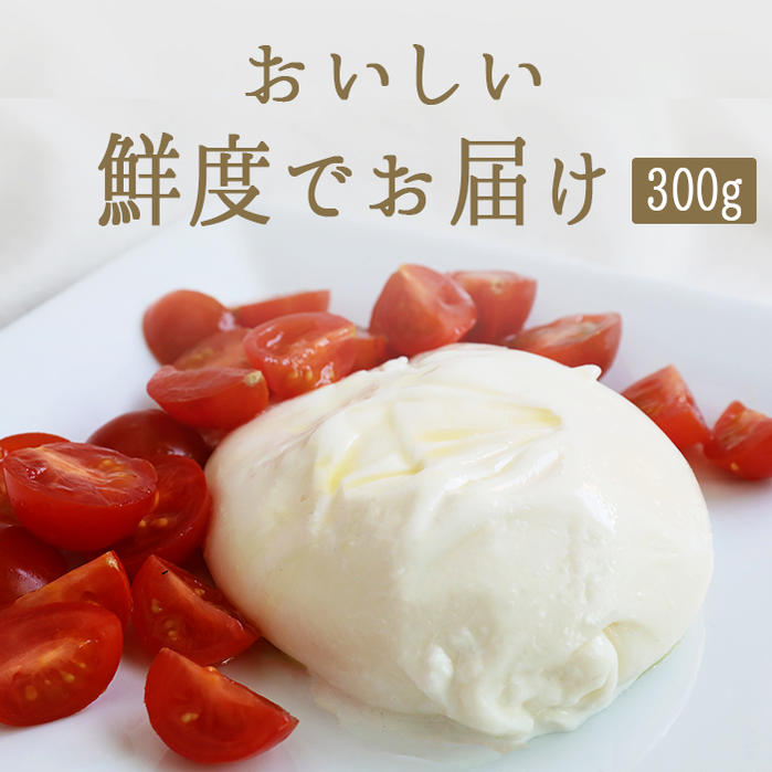 《10/14-10/17限定出荷》ブッラータ　ブラータ　【300g】＜イタリア産＞【冷蔵品】【金曜・月曜限定出荷】