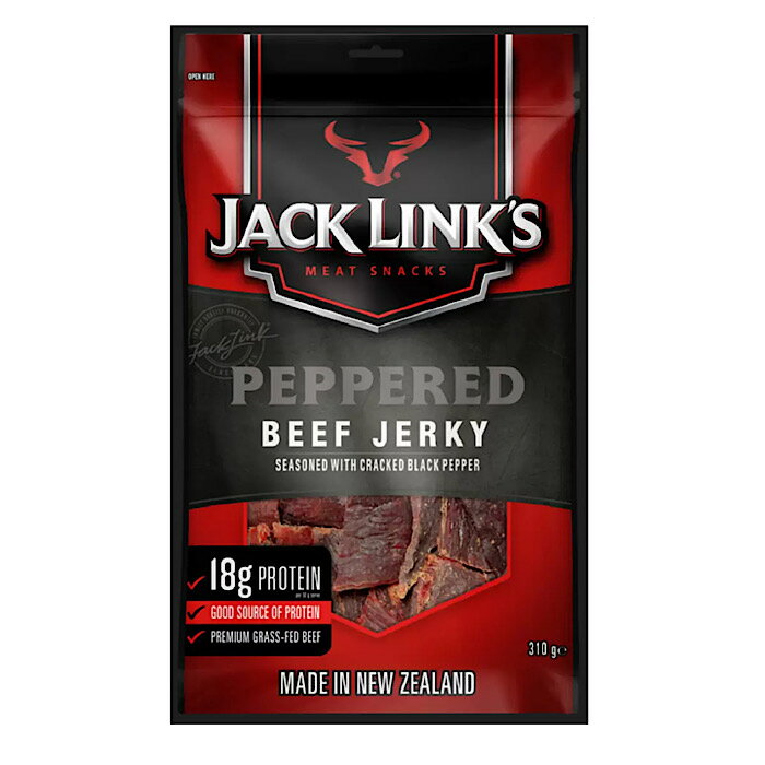 Rakuten - コストコ ジャックリンクス ビーフジャーキー ペッパー味 310g ペッパー 大容量 おつまみ 食品