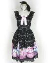 【中古】 Angelic Pretty / Lovely Toyboxジャンパースカート リボンカチューシャ アンジェリックプリティ B54667_2306