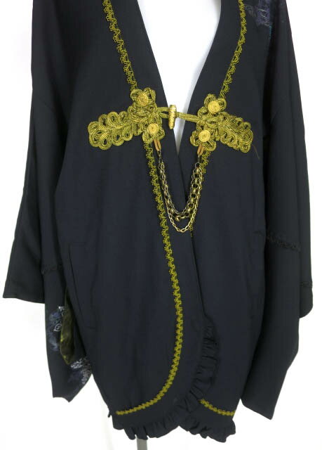 【中古】 OZZ ONESTE / 着物風羽織り オッズオン オッズオネスト Ozz On B54708_2411