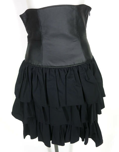 【中古】 ATELIER BOZ / レイナミニスカート アトリエボズ ハイウエスト フリルスカート B54804_2306