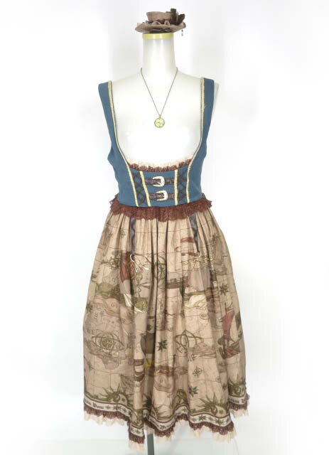 Le Miroir / Miracle ジャンパースカート & ミニハット セット ル・ミロワール B58497_2504