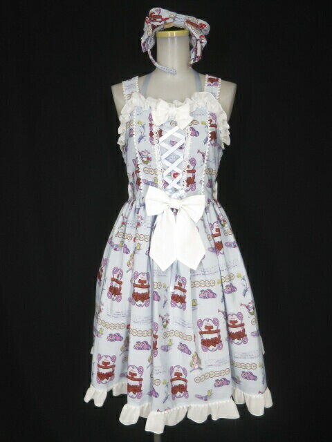 Metamorphose × Disney / Disney Alice in Wonderland ジャンパースカートセット (JSK+カチューシャ) メタモ...