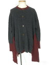 【中古】 Vivienne Westwood MAN / バイカラーホープカーディガン ヴィヴィアンウエストウッド・マン メンズ BY COLOR HOPE CARDIGAN B60142_2403