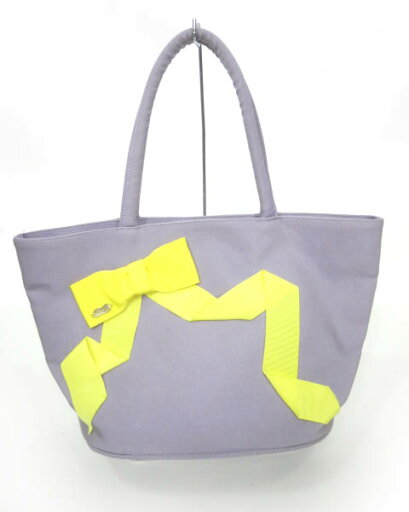 【中古】 Emily Temple cute / リボントートバッグ エミリーテンプルキュート B61680_2405 【中古】 Emily Temple cute / リボントートバッグ エミリーテンプルキュート B61680_2405