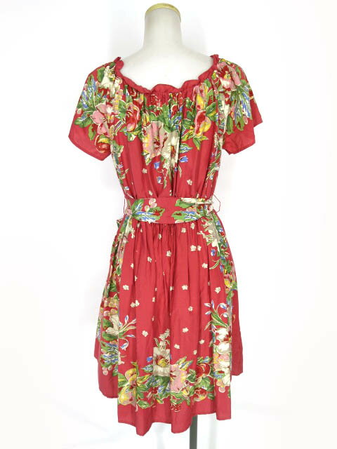 【中古】 Jane Marple Dans Le Salon / 花柄ワンピース ジェーンマープル ドンルサロン B62963_2408