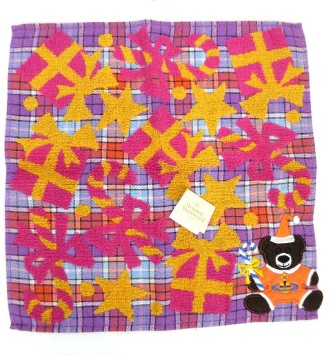 Vivienne Westwood / クリスマスベア ハンカチタオル ヴィヴィアンウエストウッド B63685_2409