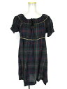 【中古】 Jane Marple / タータンチェックミニワンピース ジェーンマープル B64048_2410(4)