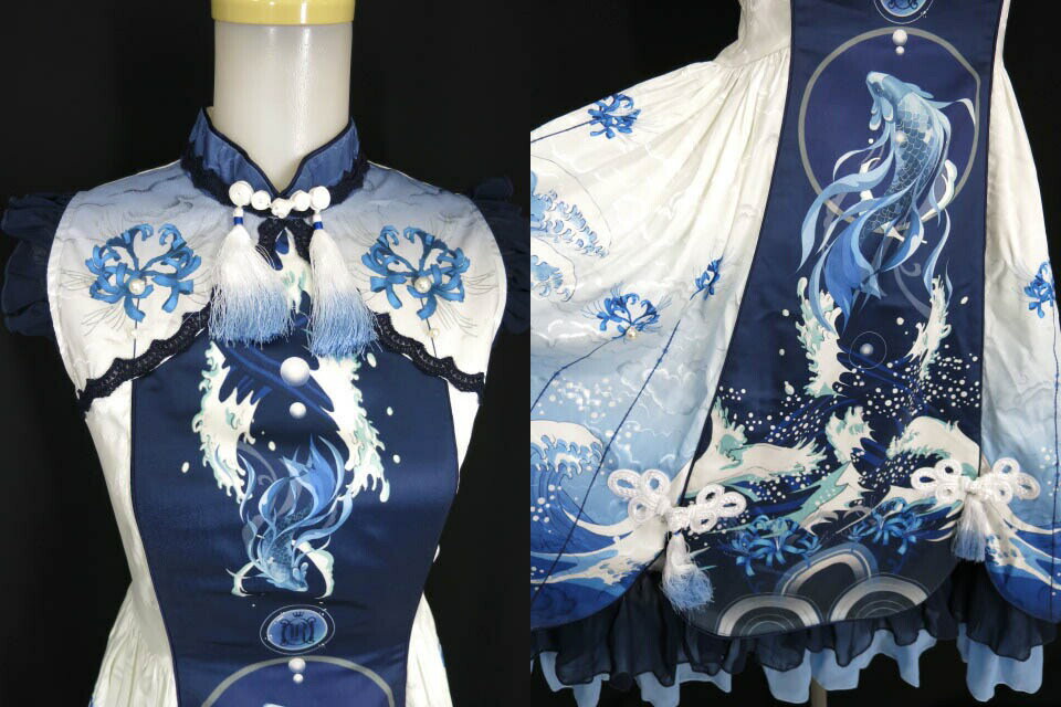 R-SERIES / 「玄武」チャイナ風ワンピース アールシリーズ B64210_2410