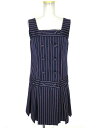 【中古】 Jane Marple / レジメンタルストライプジャンパースカート ジェーンマープル B64638_2411