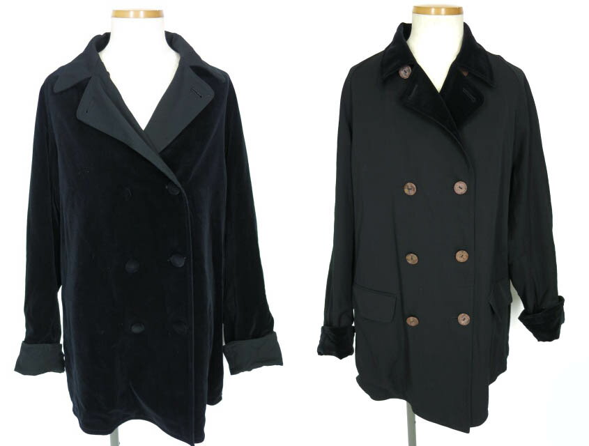 Rakuten - 【中古】 Jean Paul GAULTIER CLASSIQUE / リバーシブルダブルコート ジャンポールゴルチエ クラシック メンズ B65710_2501