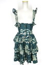 【中古】 Metamorphose / Rose cage サイドフリルジャンパースカート メタモルフォーゼタンドゥフィーユ B66758_2503