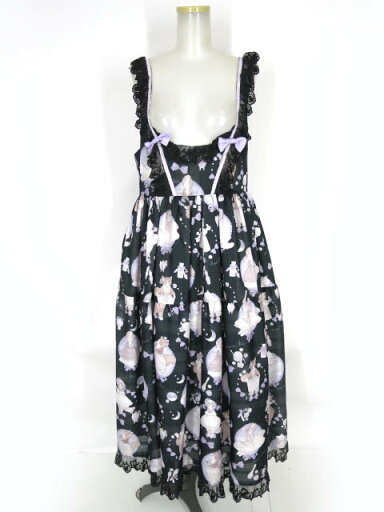 【中古】 Royal Princess Alice / Cosme Cat ジャンパースカート ロイヤルプリンセスアリス ねこ助 コラボ コスメキャット 猫 B69336_2507 【中古】 Royal Princess Alice / Cosme Cat ジャンパースカート ロイヤルプリンセスアリス ねこ助 コラボ コスメキャット 猫 B69336_2507