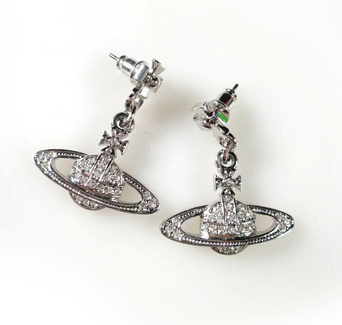 【中古】 Vivienne Westwood / ミニバスレリーフドロップピアス ヴィヴィアンウエストウッド B69645_2508