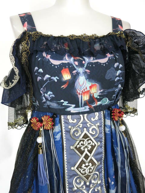 Long ears & Sharp ears Studio / Sing for Deers 鹿鳴ジャンパースカート2型 セット ロングイアーズアンドシャープイアーズスタジオ B69844_2508