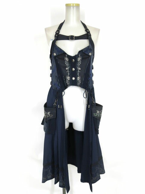 OZZ ONESTE × ALYS / perfume bottle printジャンパースカート オッズオン オッズオネスト Ozz On アリス コラボ ワンピース B70339_2509