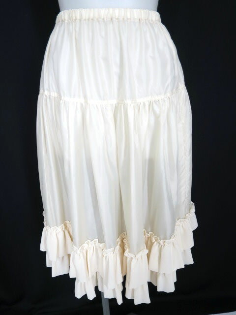 【中古】 Innocent World / 2段フリルペチコート イノセントワールド スカート B70735_2510