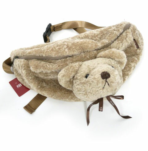 PINK HOUSE / くまモチーフブローチ付きウエストバッグ ピンクハウス B70858_2510