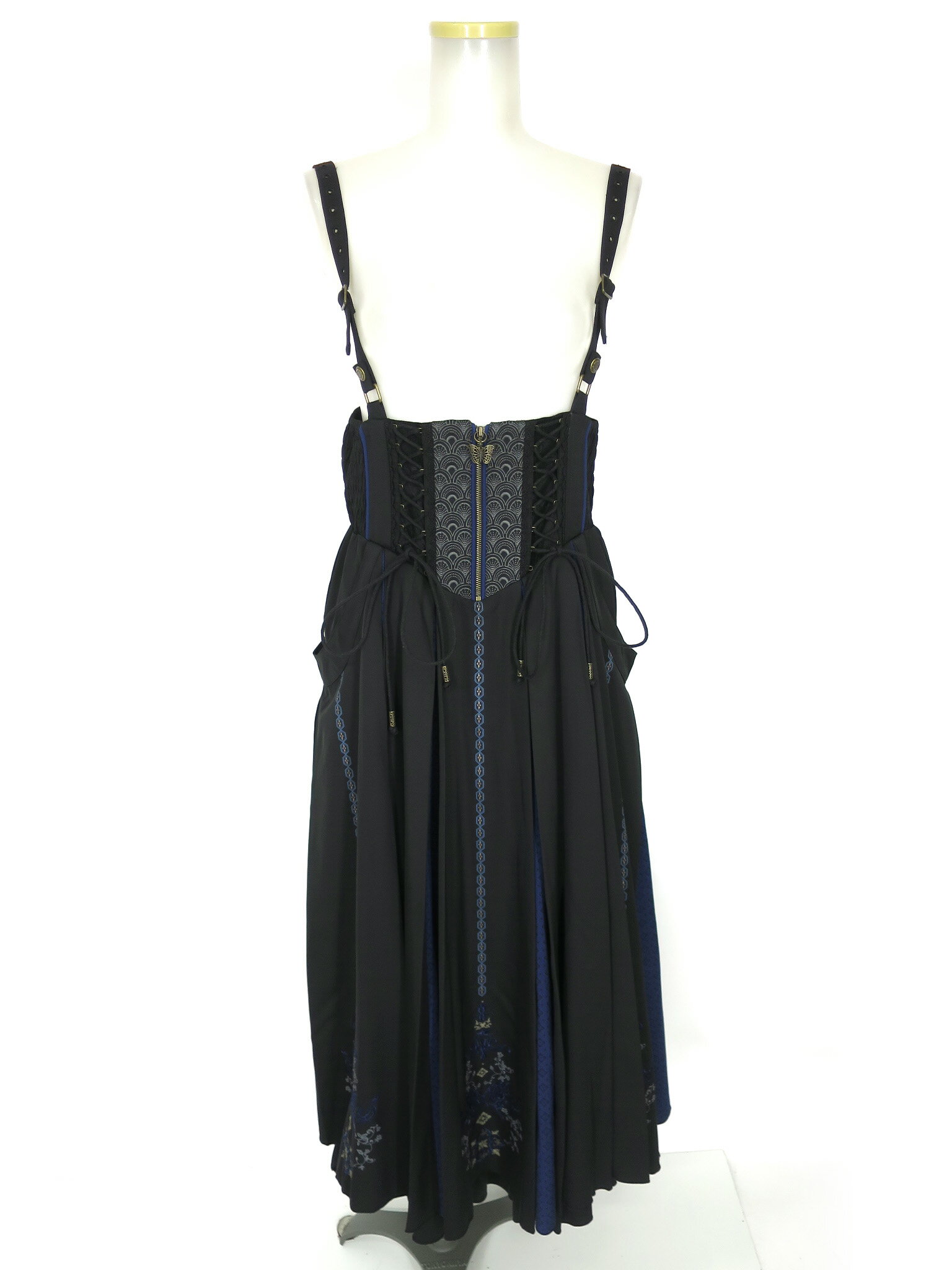 【中古】 OZZ ONESTE / 華劇袴風ロングスカート オッズオン オッズオネスト Ozz On B71322_2511