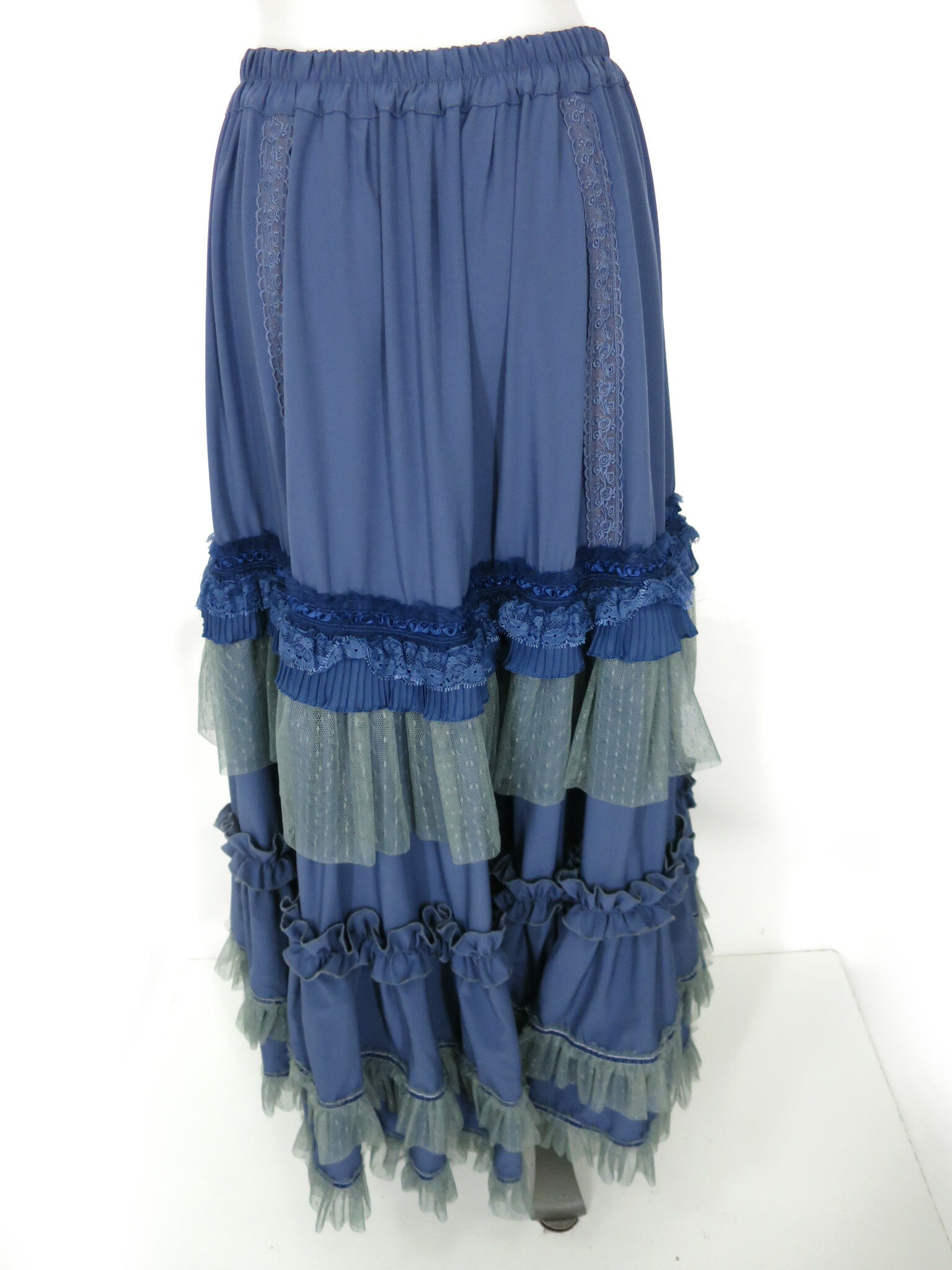 Tokyo Alice 楽天市場店の【中古】 Hoshibako Works / 七色 ワルツ チュールフリルアンダースカート (ロング) 星箱Works ホシバコワークス B72086_2512｜アングル2