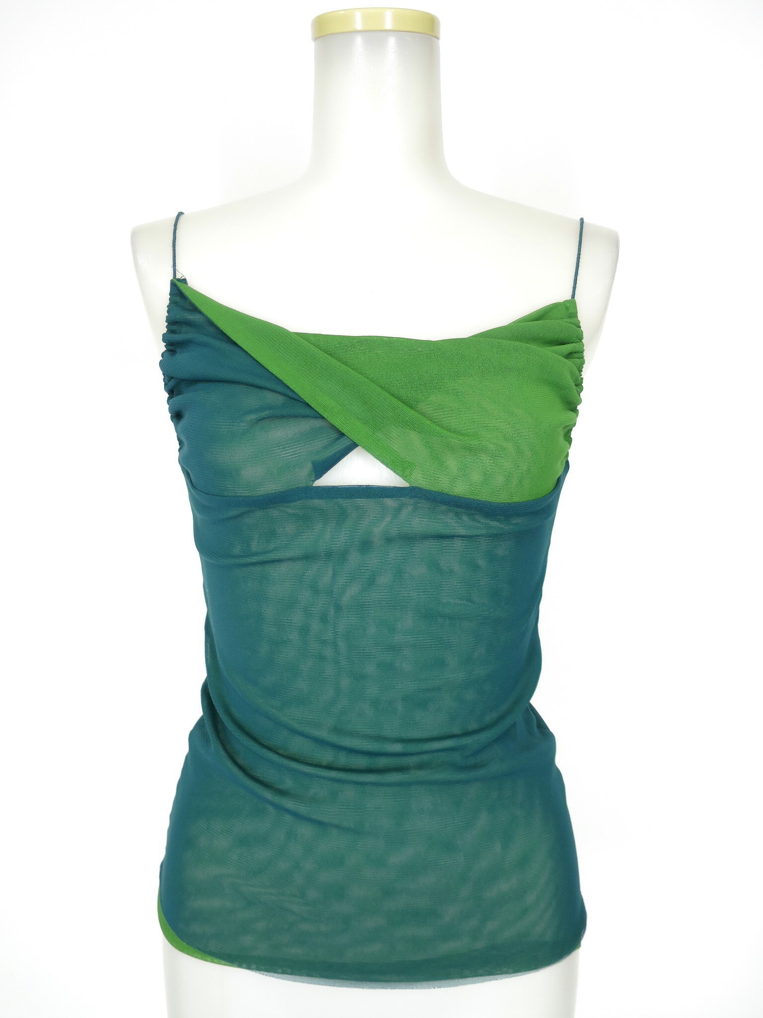【中古】 Jean Paul GAULTIER FEMME / パワーネットキャミソール ジャンポールゴルチエ フェム B73154_2602