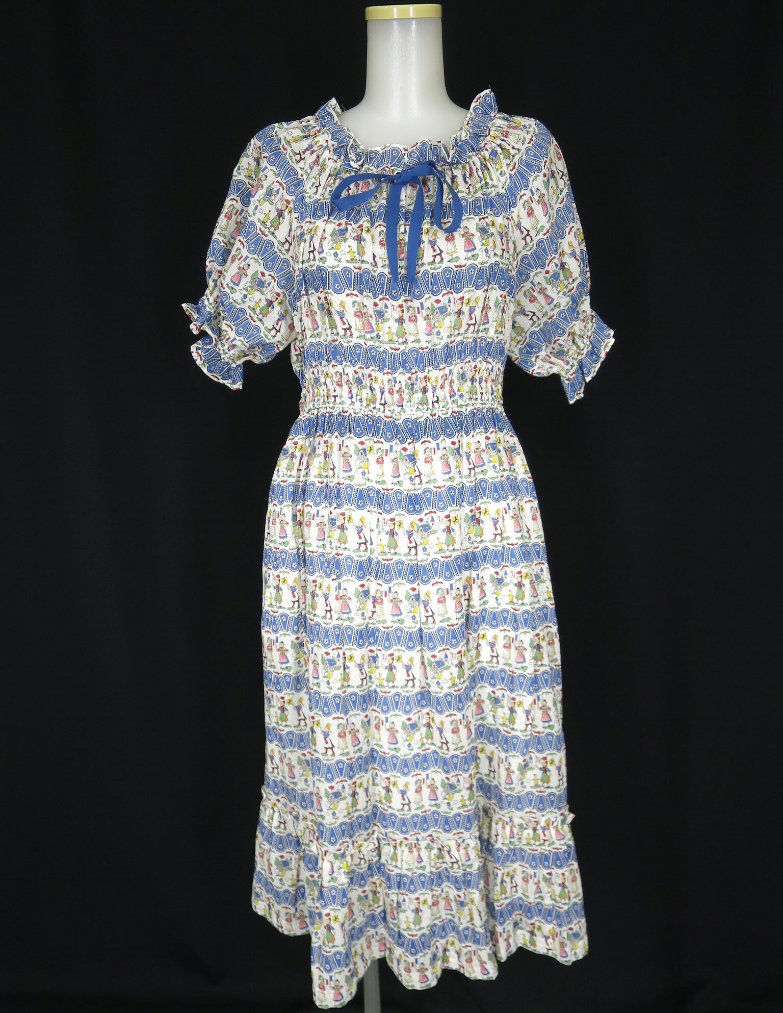 【中古】 Jane Marple / パレードスモックドレス ジェーンマープル ワンピース Parade smock dress B73287_2602