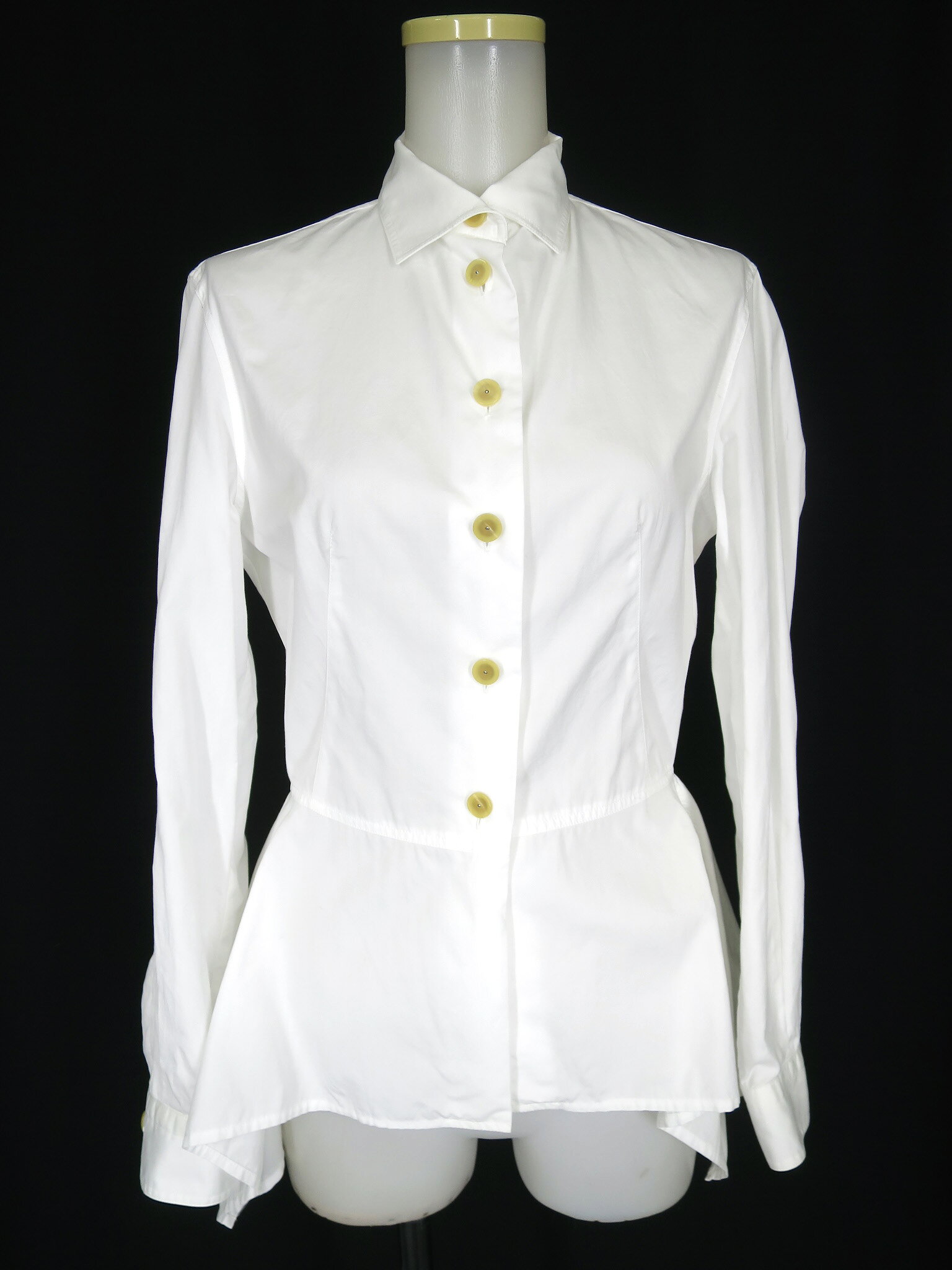 Rakuten - 【中古】 Jean Paul GAULTIER FEMME / フレアヘムブラウス ジャンポールゴルチエ フェム B73321_2602