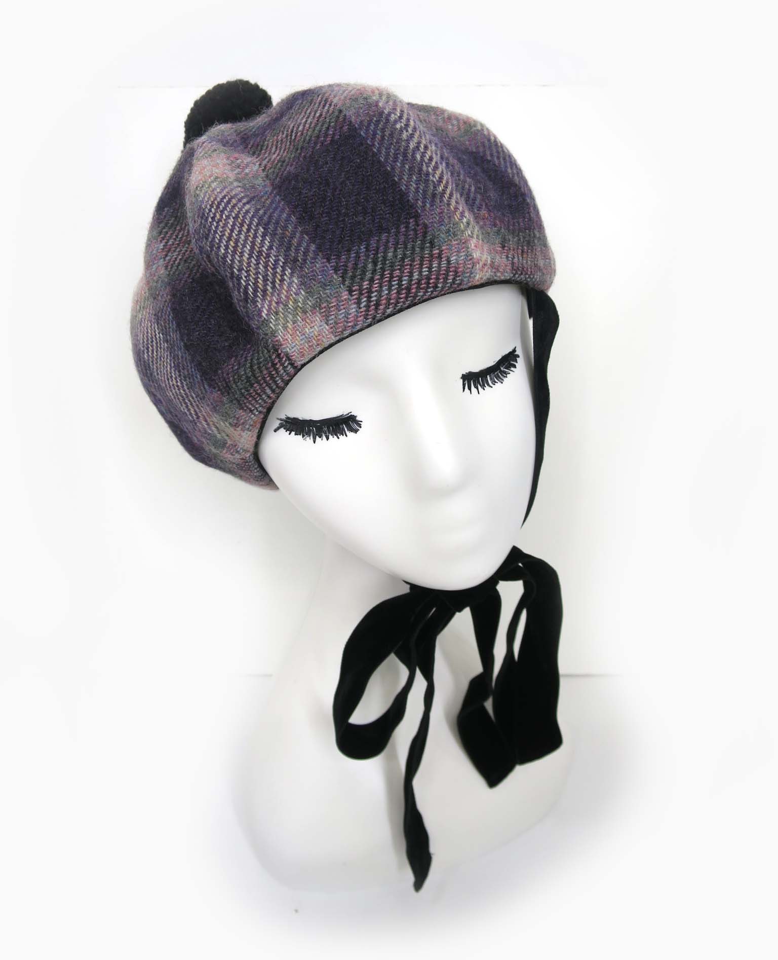Rakuten - 【中古】 Metamorphose / タータンチェックベレー帽 メタモルフォーゼタンドゥフィーユ 帽子 B74381_2605