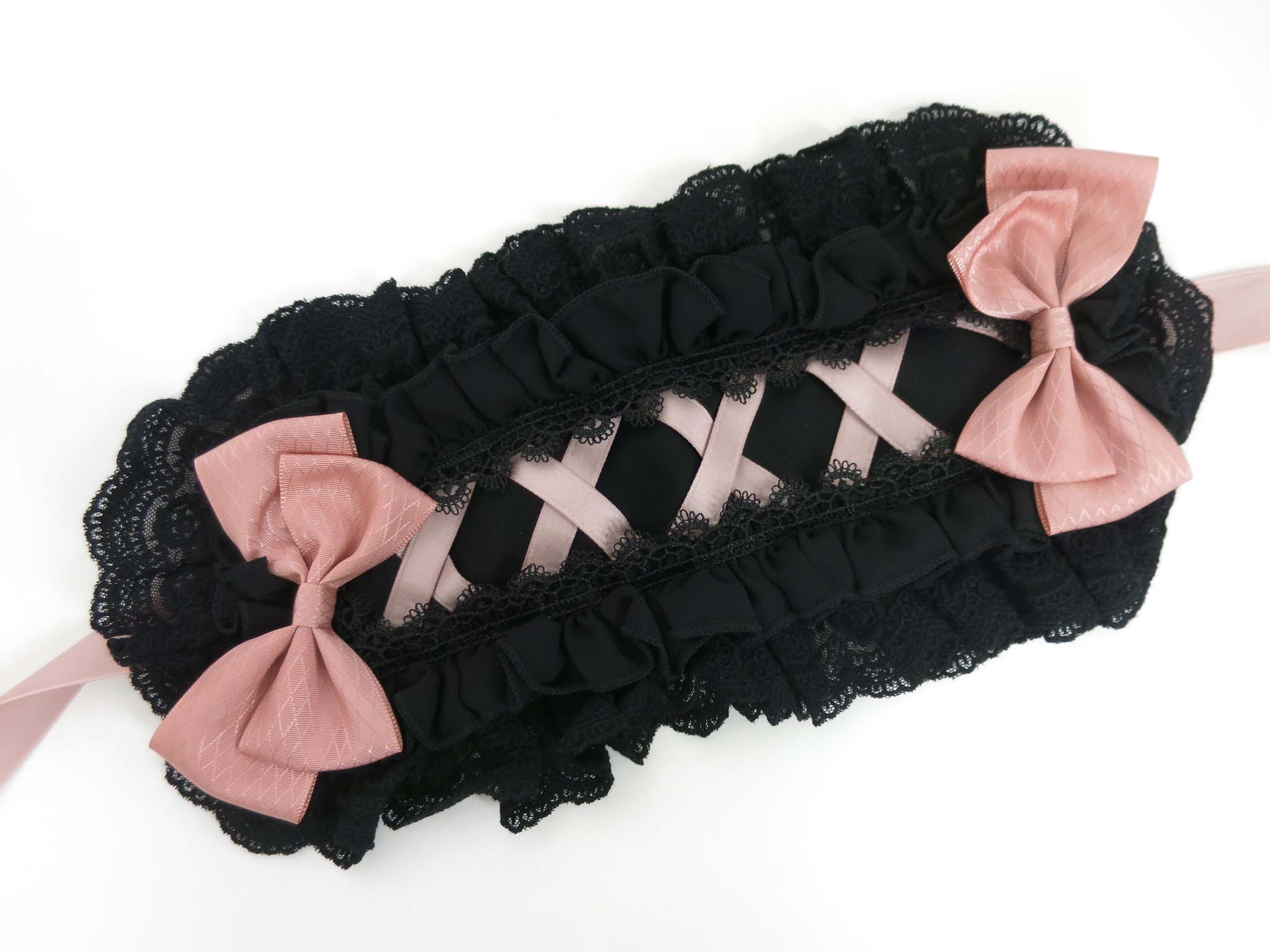 【中古】 ATELIER PIERROT / レースアップフリルヘッドドレス アトリエピエロ B74632_2605