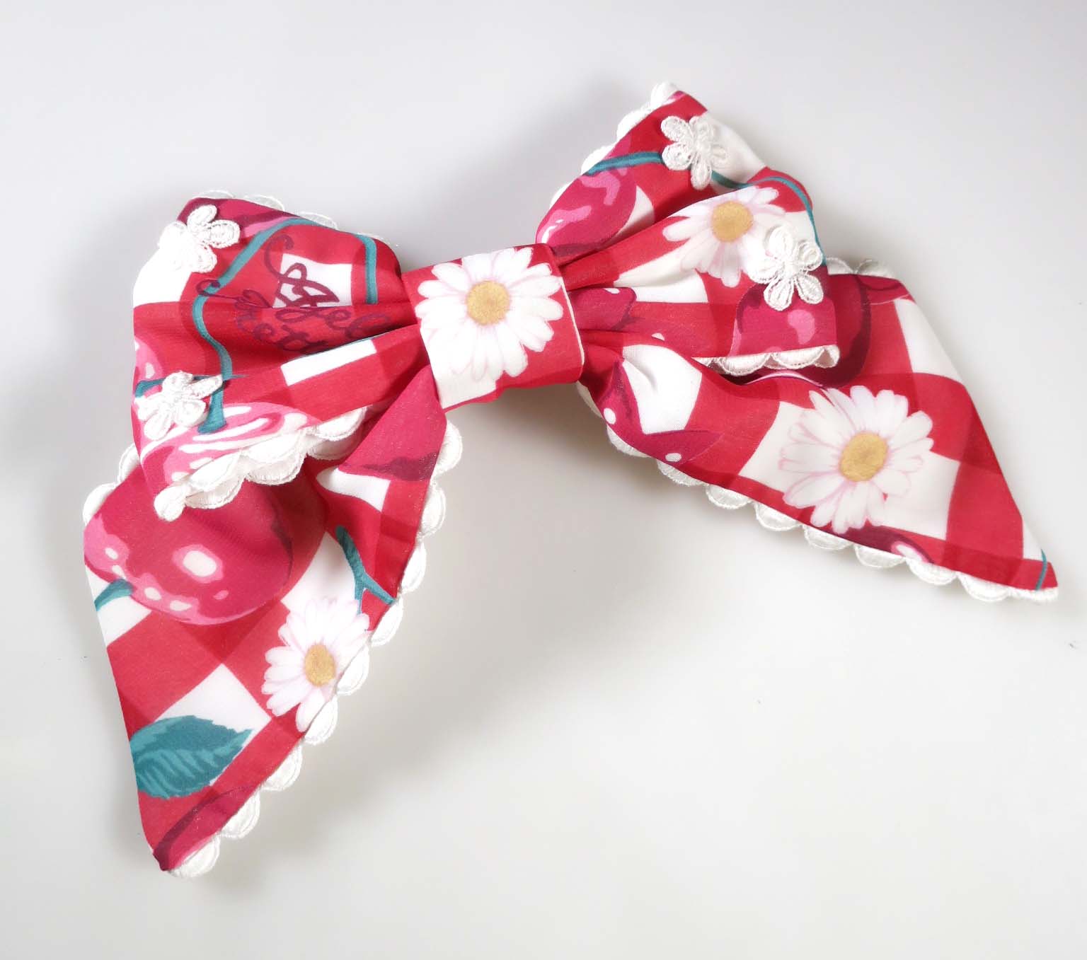 Preview of 【中古】 Angelic Pretty / Fresh Cherry リボンバレッタ アンジェリックプリティ ヘアアクセサリー B75183_2606