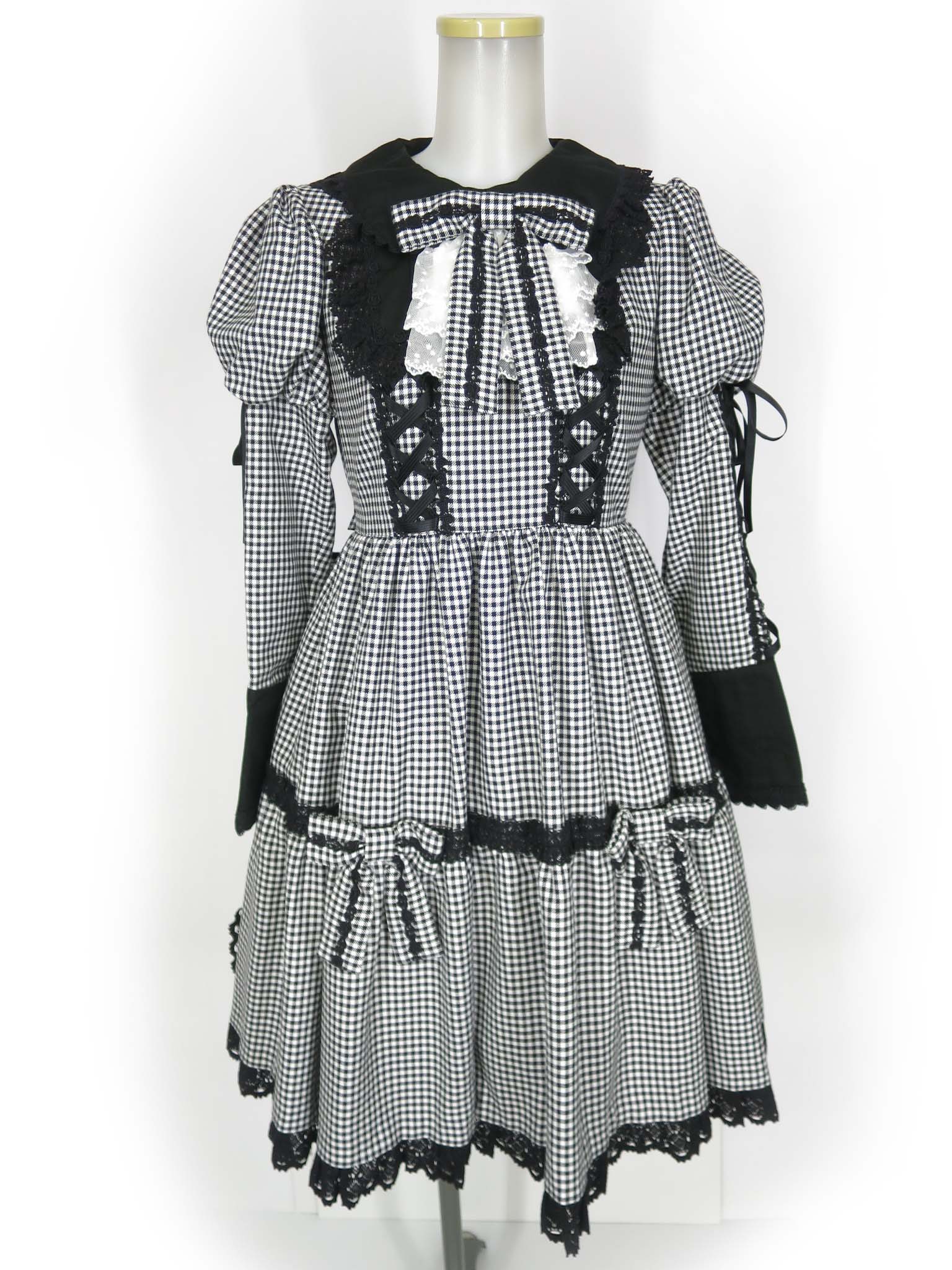 Preview of 【中古】 Angelic Pretty / Classic Ribbonワンピース アンジェリックプリティ ギンガムチェック柄 B76638_2608