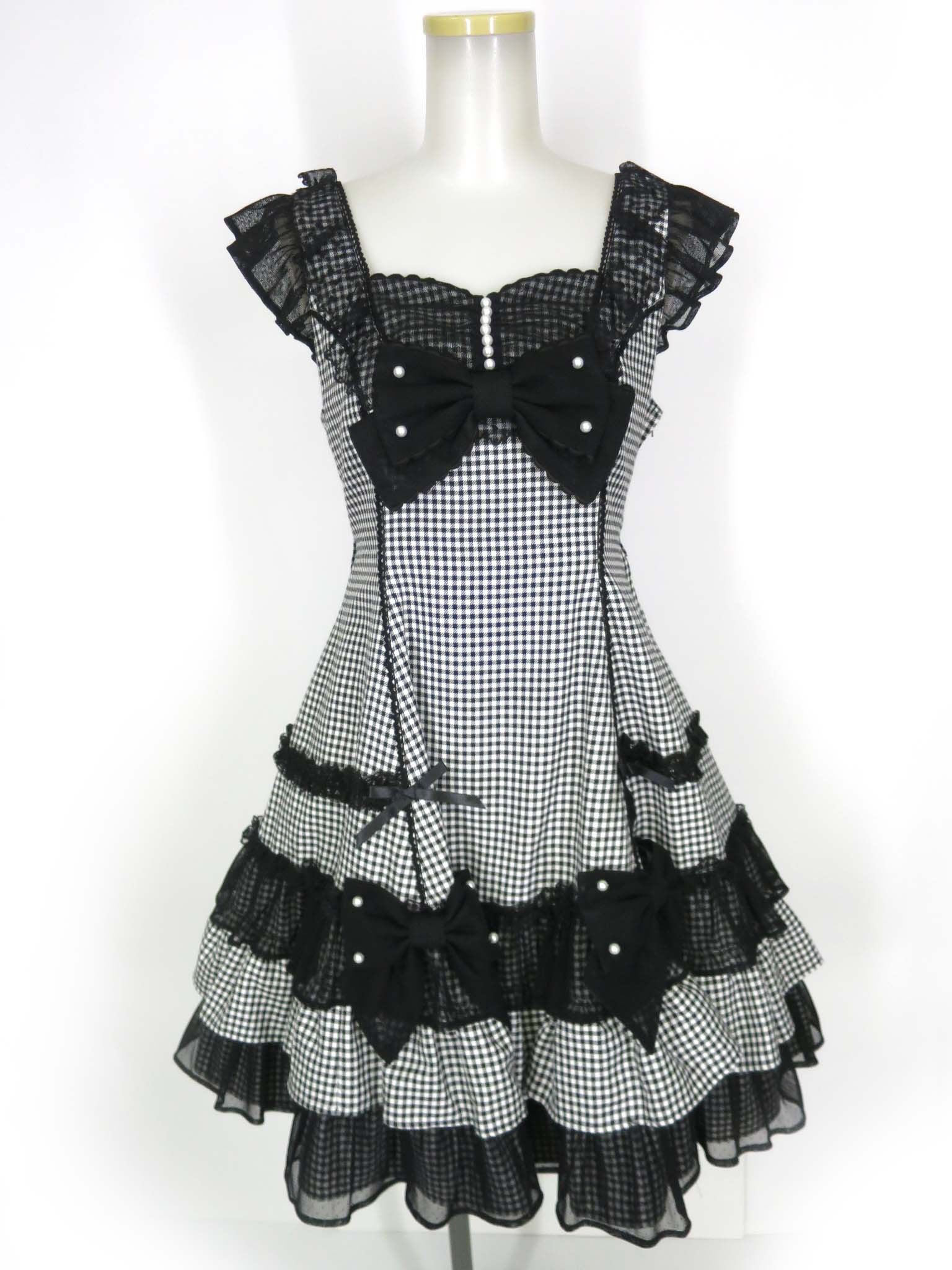 Preview of 【中古】 Angelic Pretty / Royal Ribbonジャンパースカート アンジェリックプリティ ギンガムチェック柄 B76639_2608