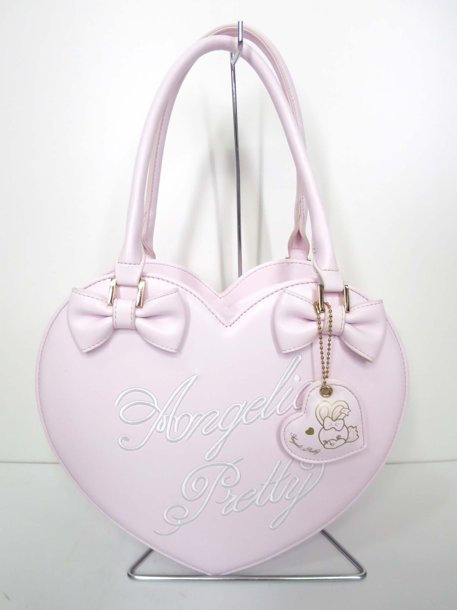Preview of 【中古】 Angelic Pretty / ロゴ刺繍ハートトートバッグ アンジェリックプリティ B76643_2608
