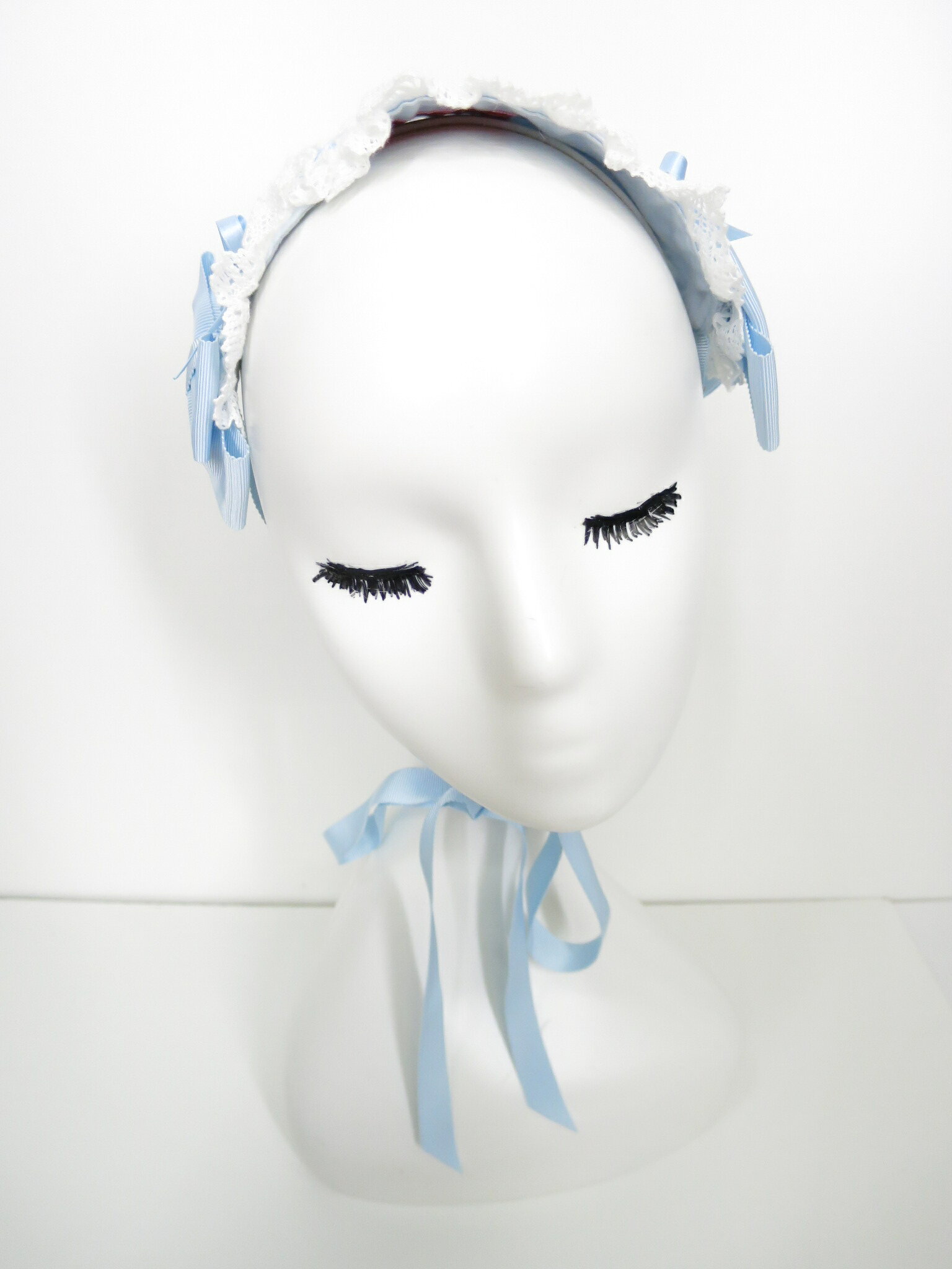 Preview of 【中古】 BABY, THE STARS SHINE BRIGHT / はしごレースのスピンドールヘッドドレス ベイビーザスターズシャインブライト サックス B76653_2608