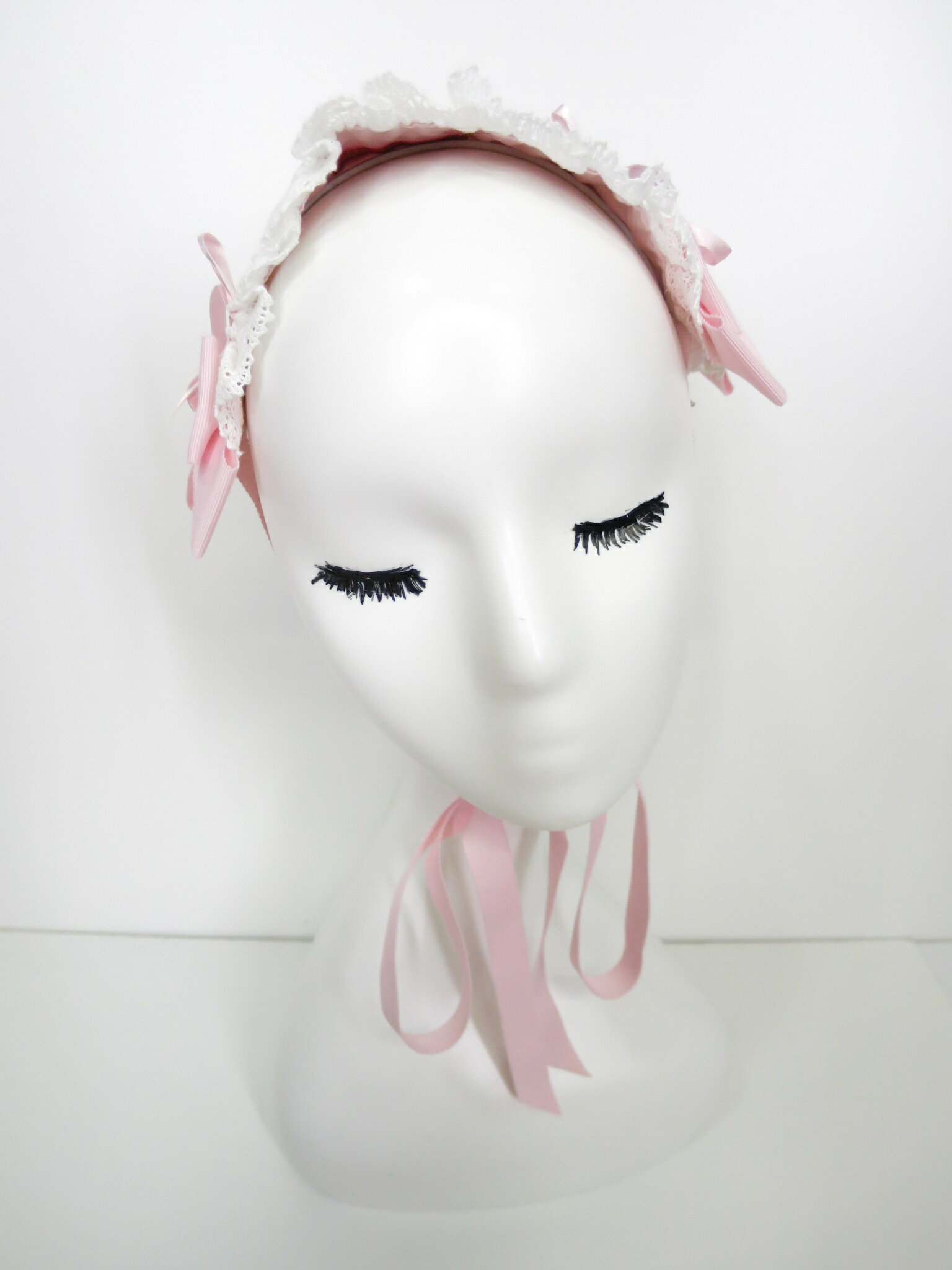 Preview of 【中古】 BABY, THE STARS SHINE BRIGHT / はしごレースのスピンドールヘッドドレス ベイビーザスターズシャインブライト ピンク B76654_2608