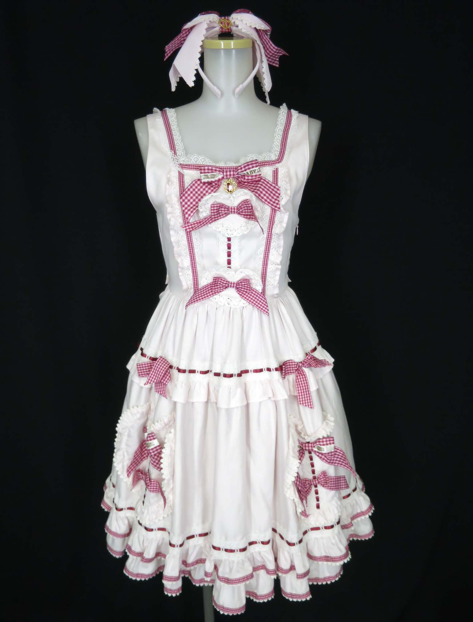 Preview of 【中古】 BABY, THE STARS SHINE BRIGHT / Royal academyジャンパースカート & カチューシャ セット ベイビーザスターズシャインブライト B76700_2608