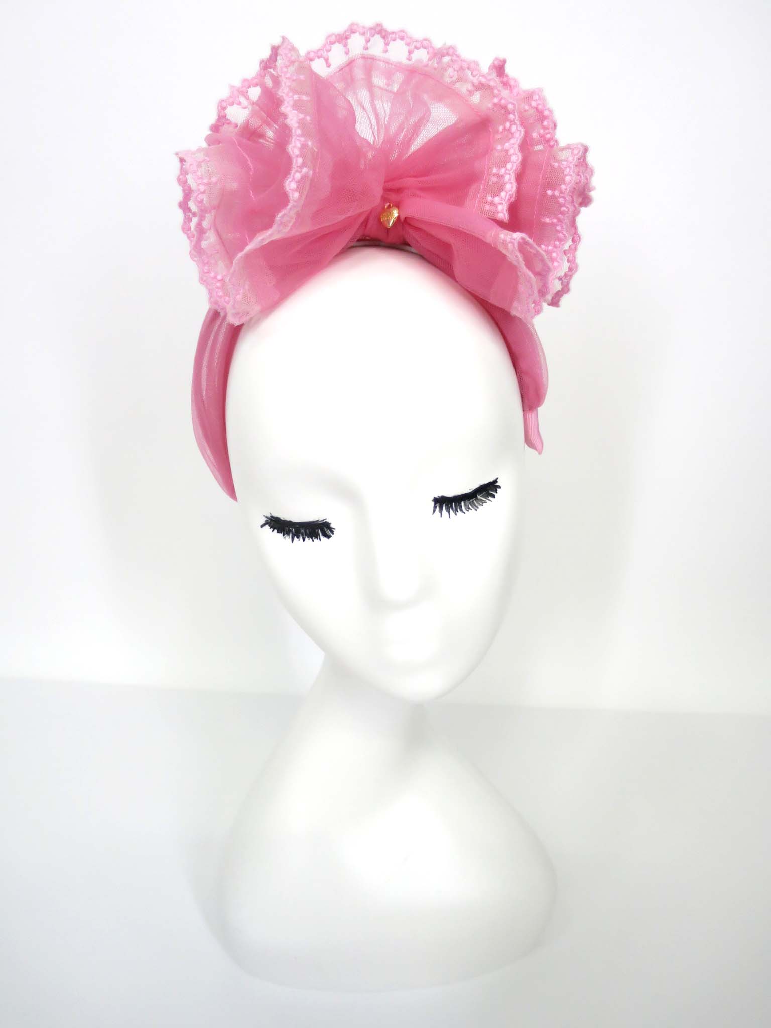 【中古】 Angelic Pretty / Decorationチュールカチューシャ アンジェリックプリティ B76723_2609