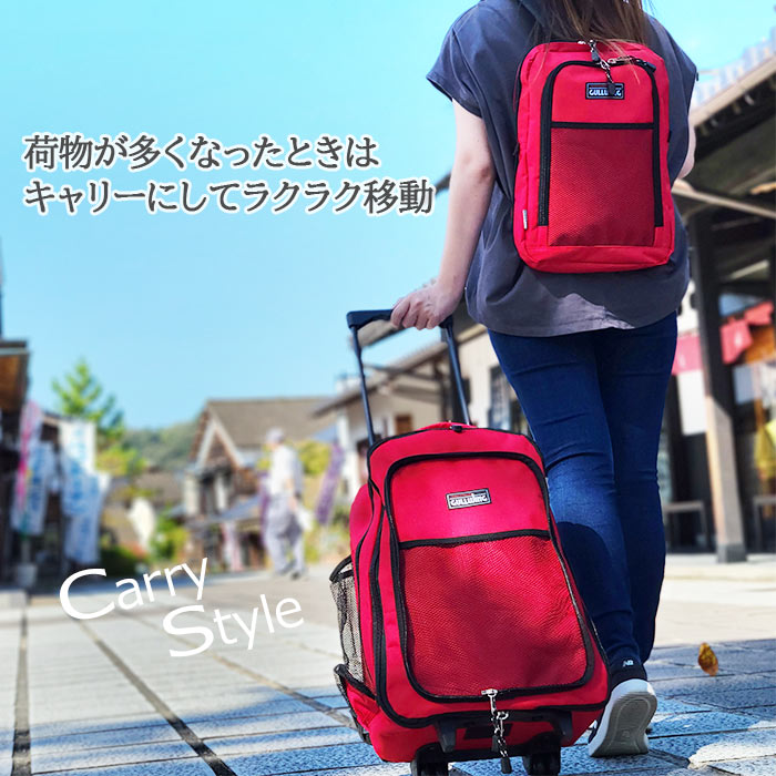 【期間限定セール】GULLWING 3WAY バックパック(リュック式キャリー)15152 リュック リュックサック デイパック デイバッグ バックパック メンズ プレゼント ギフト tokyobag-10001078 TokyoBag サンプル画像3