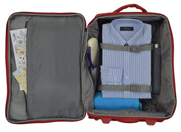 スーツケース ソフト ヴァレンチノヴィスカーニ 折りたたみ シンプル 2輪トロリー 機内持ち込みサイズ (ネイビー)