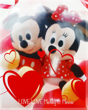 結婚式 バルーン電報 ミッキー ディズニー バルーン 電報 誕生日 ぬいぐるみ おしゃれ LOVE LOVE Mickey & Minnie
