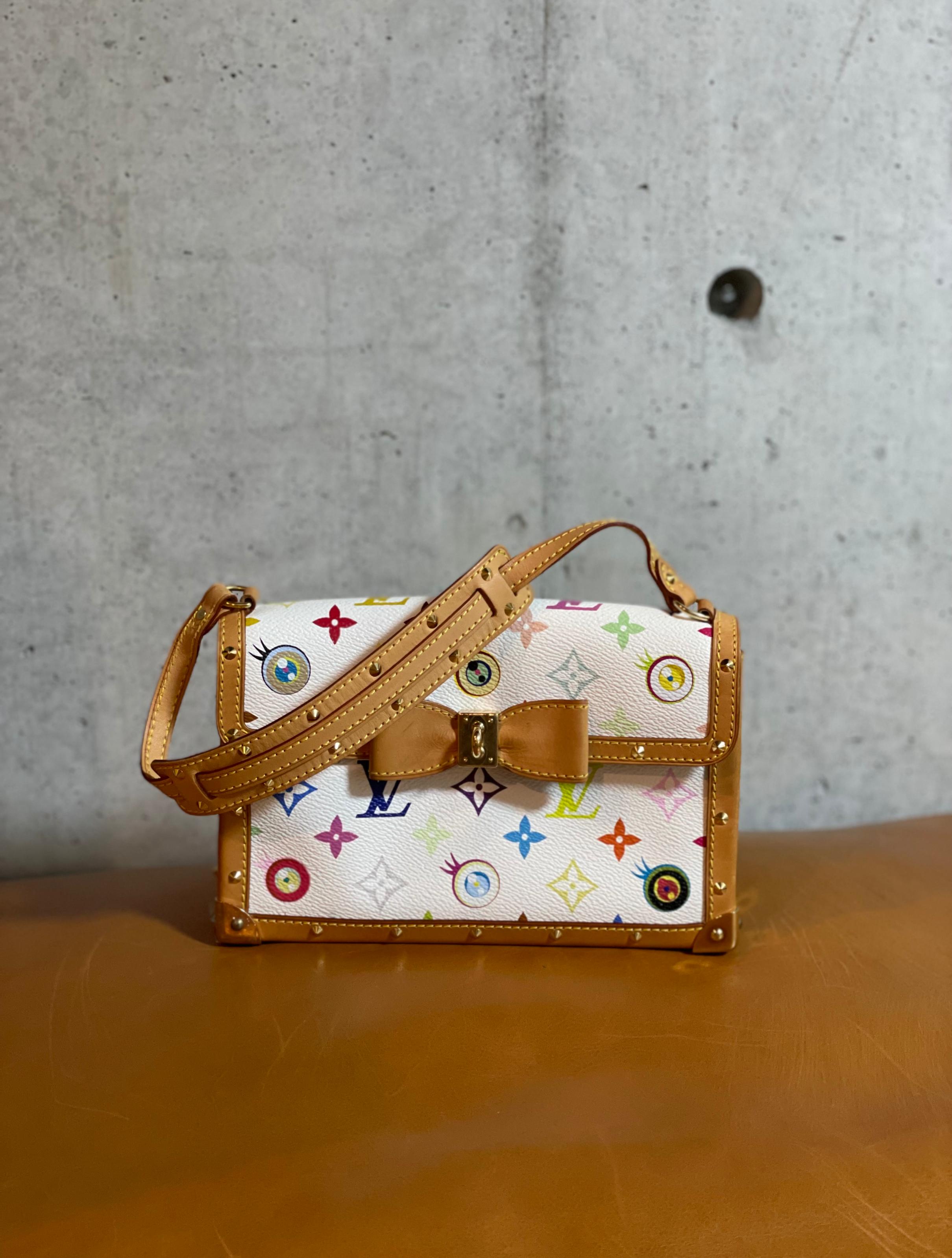 【中古】LOUIS VUITTON　ルイヴィトン モノグラムマルチカラー（EYE LOVE MONOGRAM）ポシェット・アイミスユー　EYE MISS YOU　ショルダーバッグ　M92055【BK00088】