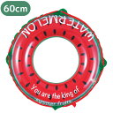 浮き輪 子供【WR00748】うきわ 60cm ハーフスイカ かわいい おしゃれ プール 海 レジャー アウトドア 水遊び 夏休み 海水浴 ビーチグッズ スポー...