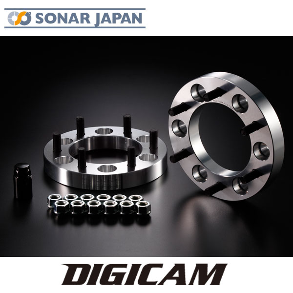 ハイエースDIGICAM 超高強度鍛造 デジキャン ワイトレ 10mm ２枚 25mm.jpg