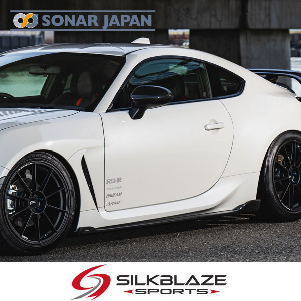 侧导流板 - GR86 ZN8 サイドフラップ 単色塗装 SILKBLAZE SPORTS シルクブレイズ スポーツ エアロ 外装 ドレスアップ 代引き不可商品
