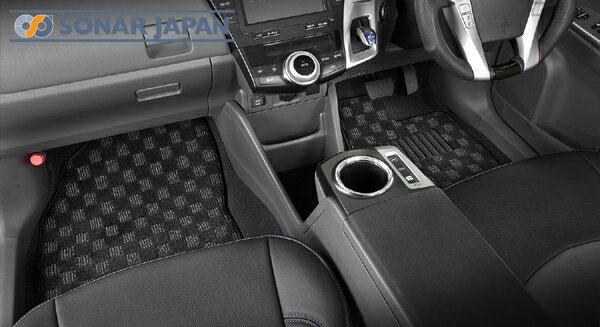 40系 プリウスα 前期 フロアマットEX 1台分 代引き不可商品 Artina アルティナ カーマット 汚れ防止 内装 インテリア フロアマット ドレスアップ 40プリウス